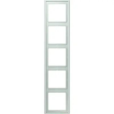 JUNG afdekraam 5-voudig Les Couleurs ceruleen pale 215 (LC 985 215)