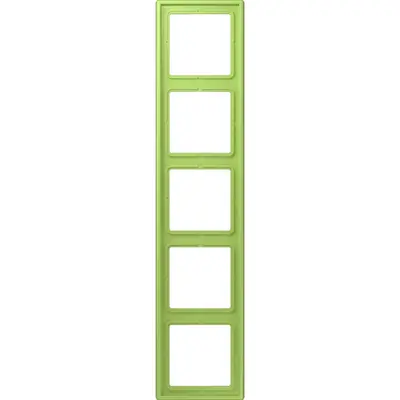 JUNG afdekraam 5-voudig Les Couleurs vert clair 221 (LC 985 221)