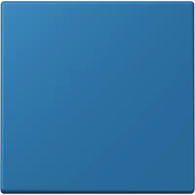 JUNG bedieningselement 1-voudig voor KNX taster F10 Les Couleurs bleu ceruleen 31 211 (LC 101 211)