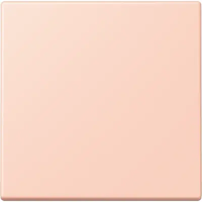 JUNG bedieningselement 1-voudig voor KNX taster F10 Les Couleurs l'ocre rouge clair 234 (LC 101 234)