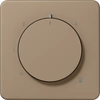 JUNG knop voor ruimtethermostaat CD500 goud brons (CD 1749 BF GB)