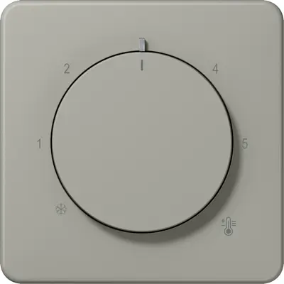 JUNG knop voor ruimtethermostaat CD500 platina (CD 1749 BF PT)