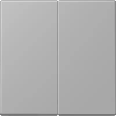 JUNG bedieningselement 2-voudig voor KNX taster F10 Les Couleurs gris moyen 204 (LC 102 204)