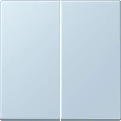 JUNG bedieningselement 2-voudig voor KNX taster F10 Les Couleurs outremer clair 208 (LC 102 208)