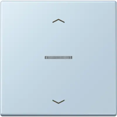 JUNG HOME schakelwip met controlevenster en pijlsymbolen voor HOME draadloze schakelaar Les Couleurs outremer clair 208 (LC 101 KO5P 208)