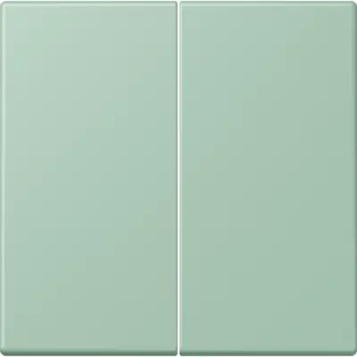 JUNG bedieningselement 2-voudig voor KNX taster F10 Les Couleurs vert anglais clair 217 (LC 102 217)