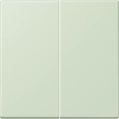 JUNG bedieningselement 2-voudig voor KNX taster F10 Les Couleurs vert anglais pale 218 (LC 102 218)
