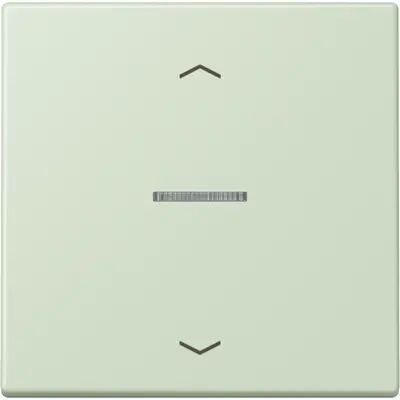 JUNG HOME schakelwip met controlevenster en pijlsymbolen voor HOME draadloze schakelaar Les Couleurs vert anglais pale 218 (LC 101 KO5P 218)
