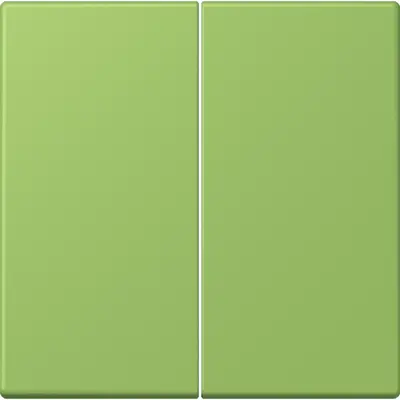 JUNG bedieningselement 2-voudig voor KNX taster F10 Les Couleurs vert 31 220 (LC 102 220)
