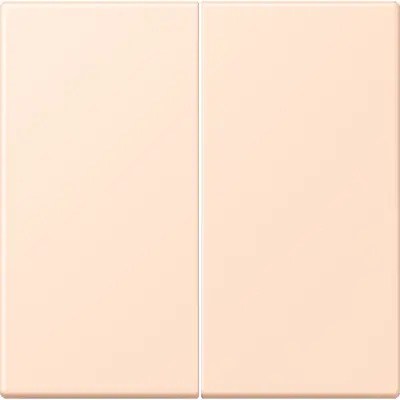 JUNG bedieningselement 2-voudig voor KNX taster F10 Les Couleurs rose pale 228 (LC 102 228)