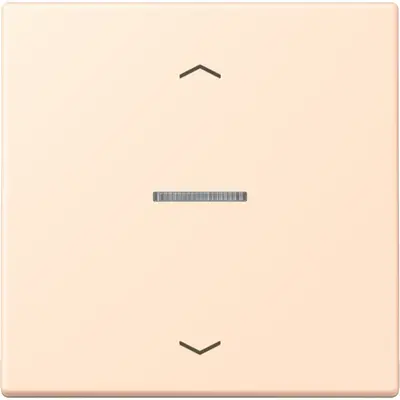 JUNG HOME schakelwip met controlevenster en pijlsymbolen voor HOME draadloze schakelaar Les Couleurs terre sienne pale 238 (LC 101 KO5P 238)