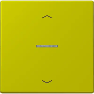 JUNG HOME schakelwip met controlevenster en pijlsymbolen voor HOME draadloze schakelaar Les Couleurs vert olive vif 249 (LC 101 KO5P 249)