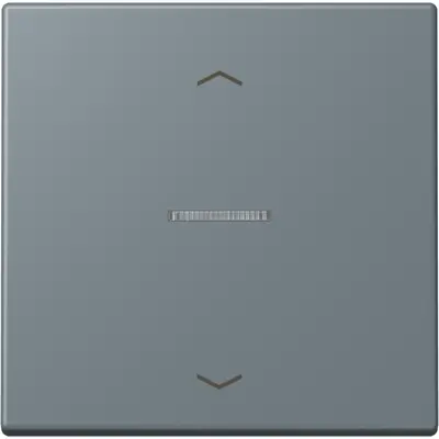 JUNG HOME schakelwip met controlevenster en pijlsymbolen voor HOME draadloze schakelaar Les Couleurs gris 59 251 (LC 101 KO5P 251)