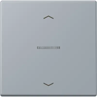 JUNG HOME schakelwip met controlevenster en pijlsymbolen voor HOME draadloze schakelaar Les Couleurs gris clair 59 257 (LC 101 KO5P 257)