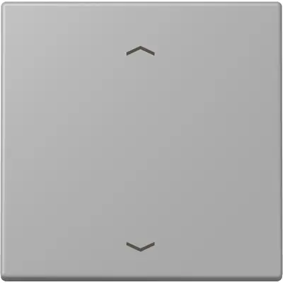 JUNG bedieningselement 1-voudig met pijlsymbolen voor KNX taster F10 Les Couleurs gris moyen 204 (LC 101P 204)