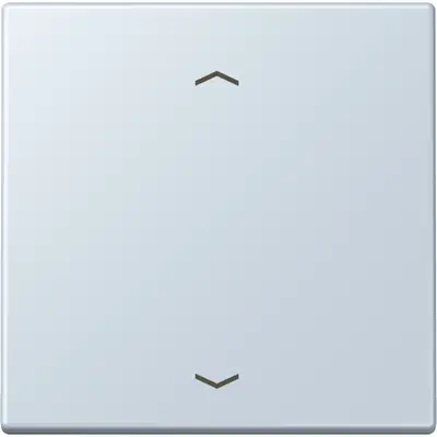 JUNG bedieningselement 1-voudig met pijlsymbolen voor KNX taster F10 Les Couleurs outremer pale 209 (LC 101P 209)