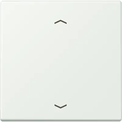 JUNG bedieningselement 1-voudig met pijlsymbolen voor KNX taster F10 Les Couleurs outremer gris 210 (LC 101P 210)