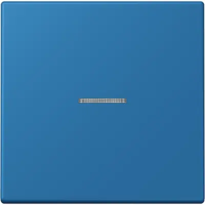 JUNG HOME schakelwip met controlevenster voor HOME draadloze schakelaar Les Couleurs bleu ceruleen 31 211 (LC 101 KO5 211)
