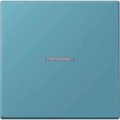 JUNG HOME schakelwip met controlevenster voor HOME draadloze schakelaar Les Couleurs ceruleen vif 212 (LC 101 KO5 212)