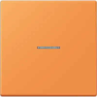 JUNG HOME schakelwip met controlevenster voor HOME draadloze schakelaar Les Couleurs orange clair 225 (LC 101 KO5 225)