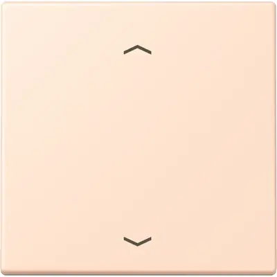 JUNG bedieningselement 1-voudig met pijlsymbolen voor KNX taster F10 Les Couleurs rose pale 228 (LC 101P 228)