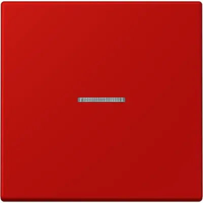 JUNG HOME schakelwip met controlevenster voor HOME draadloze schakelaar Les Couleurs rouge vermillon 31 227 (LC 101 KO5 227)