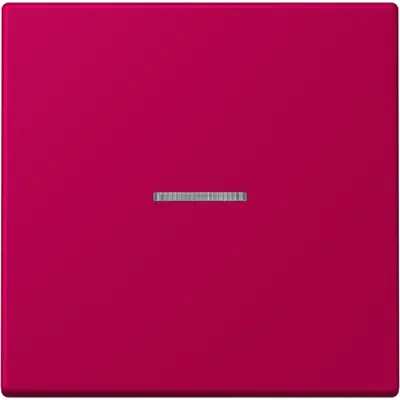 JUNG HOME schakelwip met controlevenster voor HOME draadloze schakelaar Les Couleurs rouge rubia 230 (LC 101 KO5 230)