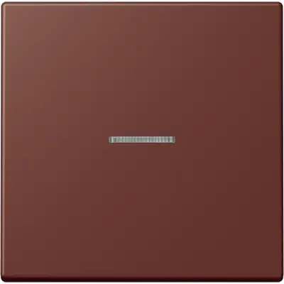 JUNG HOME schakelwip met controlevenster voor HOME draadloze schakelaar Les Couleurs terre sienne brulee 31 235 (LC 101 KO5 235)