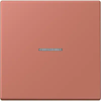 JUNG HOME schakelwip met controlevenster voor HOME draadloze schakelaar Les Couleurs terre sienne brique 236 (LC 101 KO5 236)
