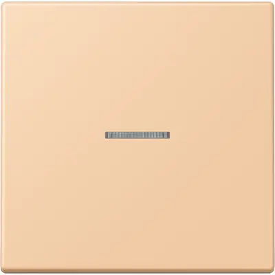 JUNG HOME schakelwip met controlevenster voor HOME draadloze schakelaar Les Couleurs terre sienne claire 31 237 (LC 101 KO5 237)