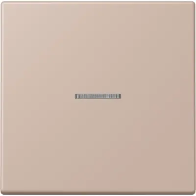 JUNG HOME schakelwip met controlevenster voor HOME draadloze schakelaar Les Couleurs ombre brulee claire 240 (LC 101 KO5 240)