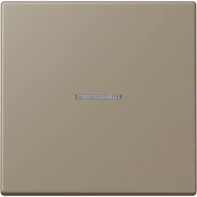 JUNG HOME schakelwip met controlevenster voor HOME draadloze schakelaar Les Couleurs ombre naturelle moyenne 242 (LC 101 KO5 242)
