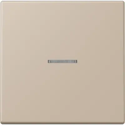 JUNG HOME schakelwip met controlevenster voor HOME draadloze schakelaar Les Couleurs ombre naturelle claire 243 (LC 101 KO5 243)