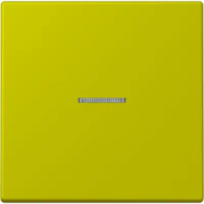 JUNG HOME schakelwip met controlevenster voor HOME draadloze schakelaar Les Couleurs vert olive vif 249 (LC 101 KO5 249)