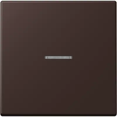 JUNG HOME schakelwip met controlevenster voor HOME draadloze schakelaar Les Couleurs terre d'ombre brulee 59 252 (LC 101 KO5 252)