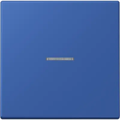 JUNG HOME schakelwip met controlevenster voor HOME draadloze schakelaar Les Couleurs bleu outremer 59 253 (LC 101 KO5 253)
