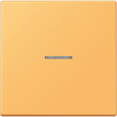 JUNG HOME schakelwip met controlevenster voor HOME draadloze schakelaar Les Couleurs ocre jaune clair 254 (LC 101 KO5 254)