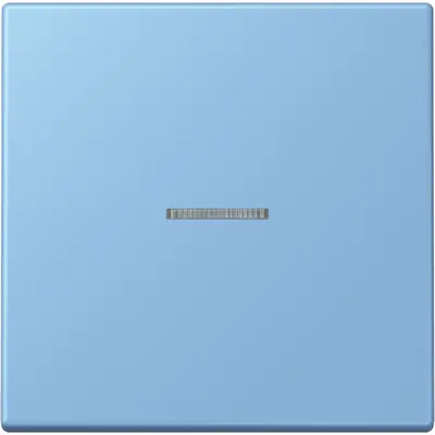 JUNG HOME schakelwip met controlevenster voor HOME draadloze schakelaar Les Couleurs bleu ceruleen 59 256 (LC 101 KO5 256)