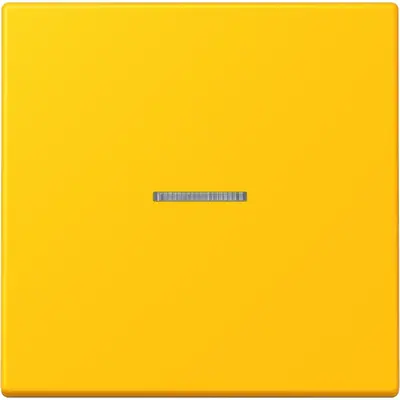 JUNG HOME schakelwip met controlevenster voor HOME draadloze schakelaar Les Couleurs le jaune vif 263 (LC 101 KO5 263)