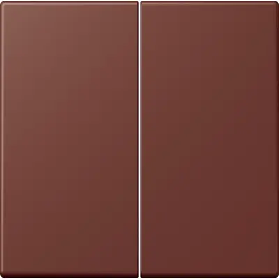 JUNG bedieningselement 2-voudig voor KNX taster F10 Les Couleurs terre sienne brulee 31 235 (LC 102 235)