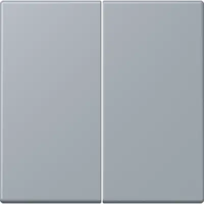 JUNG bedieningselement 2-voudig voor KNX taster F10 Les Couleurs gris clair 59 257 (LC 102 257)