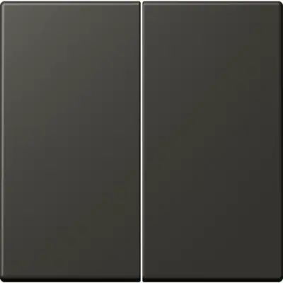 JUNG bedieningselement 2-voudig voor KNX taster F10 Les Couleurs ombre naturelle 59 259 (LC 102 259)