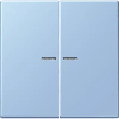 JUNG HOME schakelwip voor KNX-taster 2-voudig Les Couleurs outremer moyen 207 (LC 102 KO5 207)