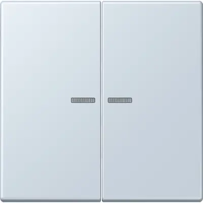 JUNG HOME schakelwip voor KNX-taster 2-voudig Les Couleurs outremer pale 209 (LC 102 KO5 209)