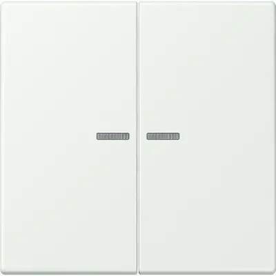 JUNG HOME schakelwip voor KNX-taster 2-voudig Les Couleurs outremer gris 210 (LC 102 KO5 210)