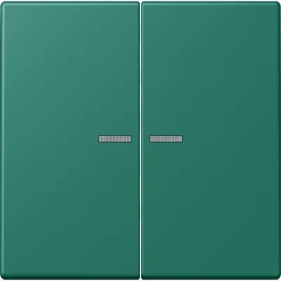 JUNG HOME schakelwip voor KNX-taster 2-voudig Les Couleurs vert anglais 216 (LC 102 KO5 216)
