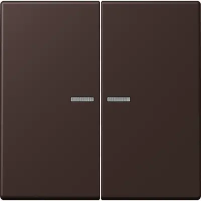 JUNG HOME schakelwip voor KNX-taster 2-voudig Les Couleurs terre d'ombre brulee 59 252 (LC 102 KO5 252)