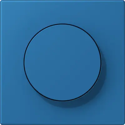 JUNG dimmerknop draaidimmer Les Couleurs bleu ceruleen 31 211 (LC 1740 211)