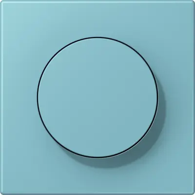 JUNG dimmerknop draaidimmer Les Couleurs ceruleen moyen 213 (LC 1740 213)