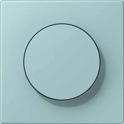 JUNG dimmerknop draaidimmer Les Couleurs ceruleen clair 214 (LC 1740 214)